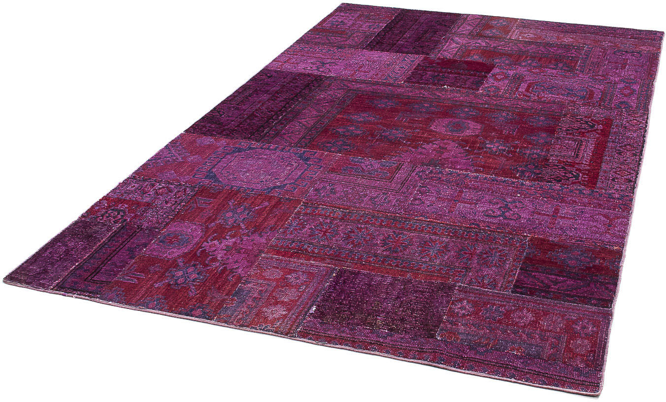 morgenland Wollteppich »Kazak Patchwork 234 x 145 cm«, rechteckig von morgenland