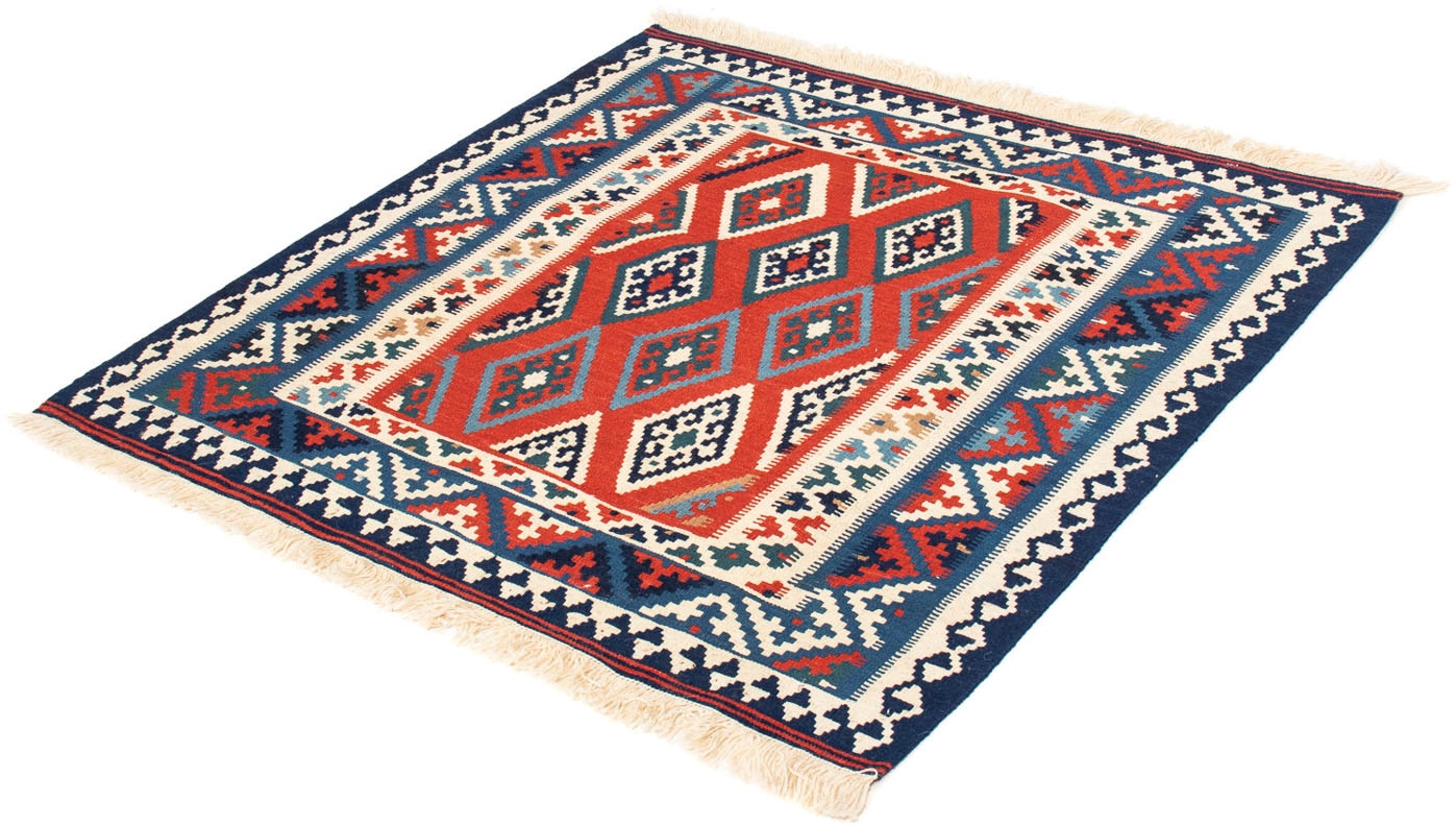 morgenland Wollteppich »Kelim - Oriental quadratisch - 103 x 101 cm - mehrfarbig«, quadratisch von morgenland