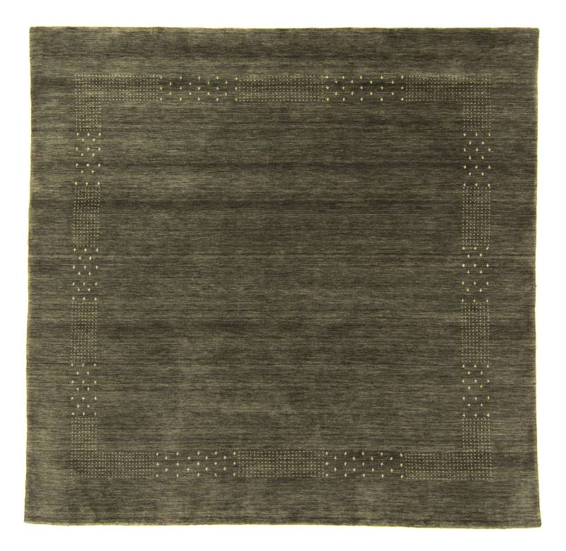 morgenland Wollteppich »Nova - Gabbeh Teppich - Loribaft Perser«, quadratisch, 1,5 mm Höhe, Flachgewebe von morgenland