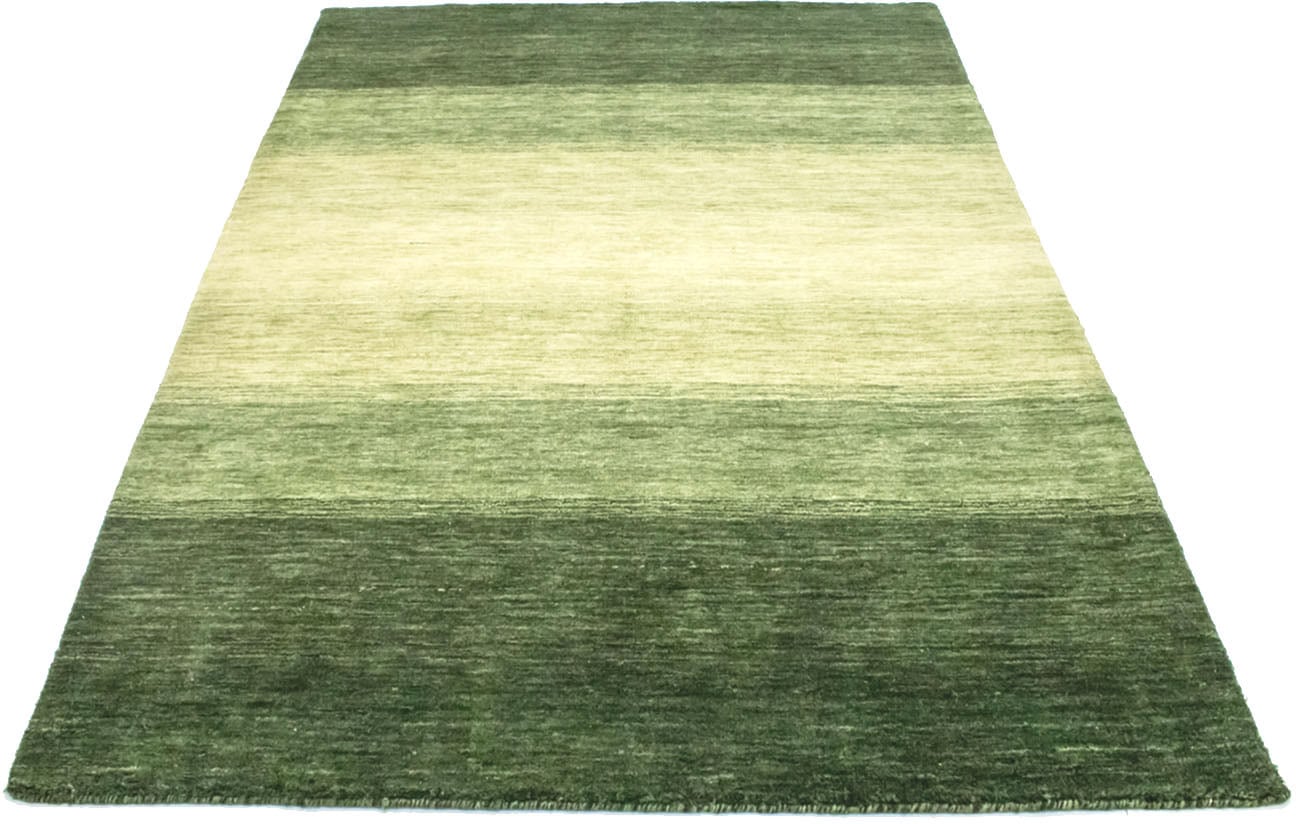 morgenland Wollteppich »Loribaft Teppich handgewebt grün«, rechteckig von morgenland