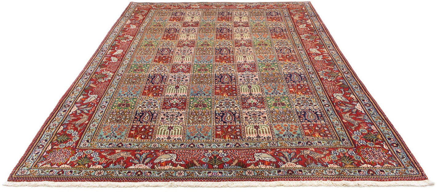 morgenland Wollteppich »Moud Felder Rosso chiaro 300 x 194 cm«, rechteckig von morgenland