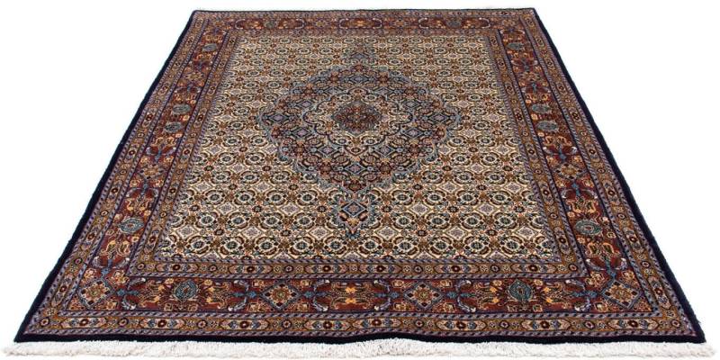 morgenland Wollteppich »Moud Stark Gemustert Beige 342 x 250 cm«, rechteckig von morgenland