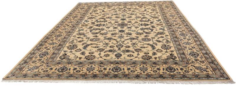 morgenland Wollteppich »Nain 9la Durchgemustert Beige scuro 342 x 250 cm«, rechteckig von morgenland