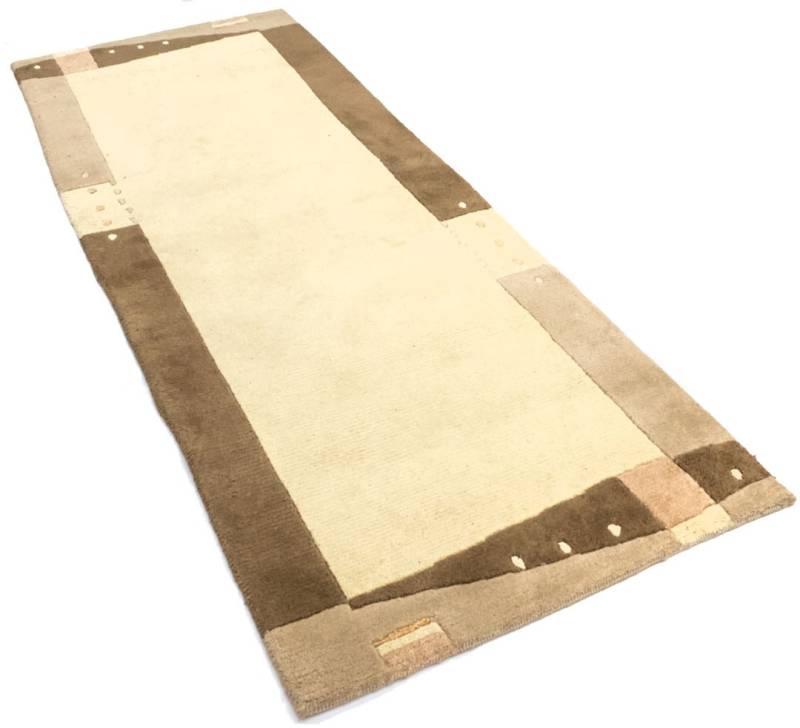 morgenland Wollteppich »Nepal Teppich Irena«, rechteckig, 18 mm Höhe, handgeknüpft von morgenland