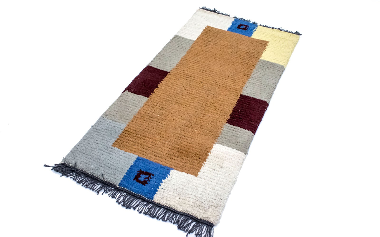 morgenland Wollteppich »Nepal Teppich handgeknüpft braun«, rechteckig von morgenland