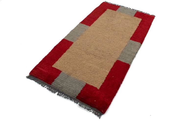 morgenland Wollteppich »Nepal Teppich handgeknüpft braun«, rechteckig, handgeknüpft von morgenland