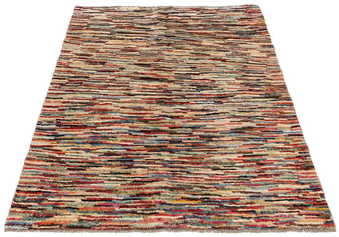 morgenland Wollteppich »Streifen Multicolore 155 x 128 cm«, rechteckig von morgenland