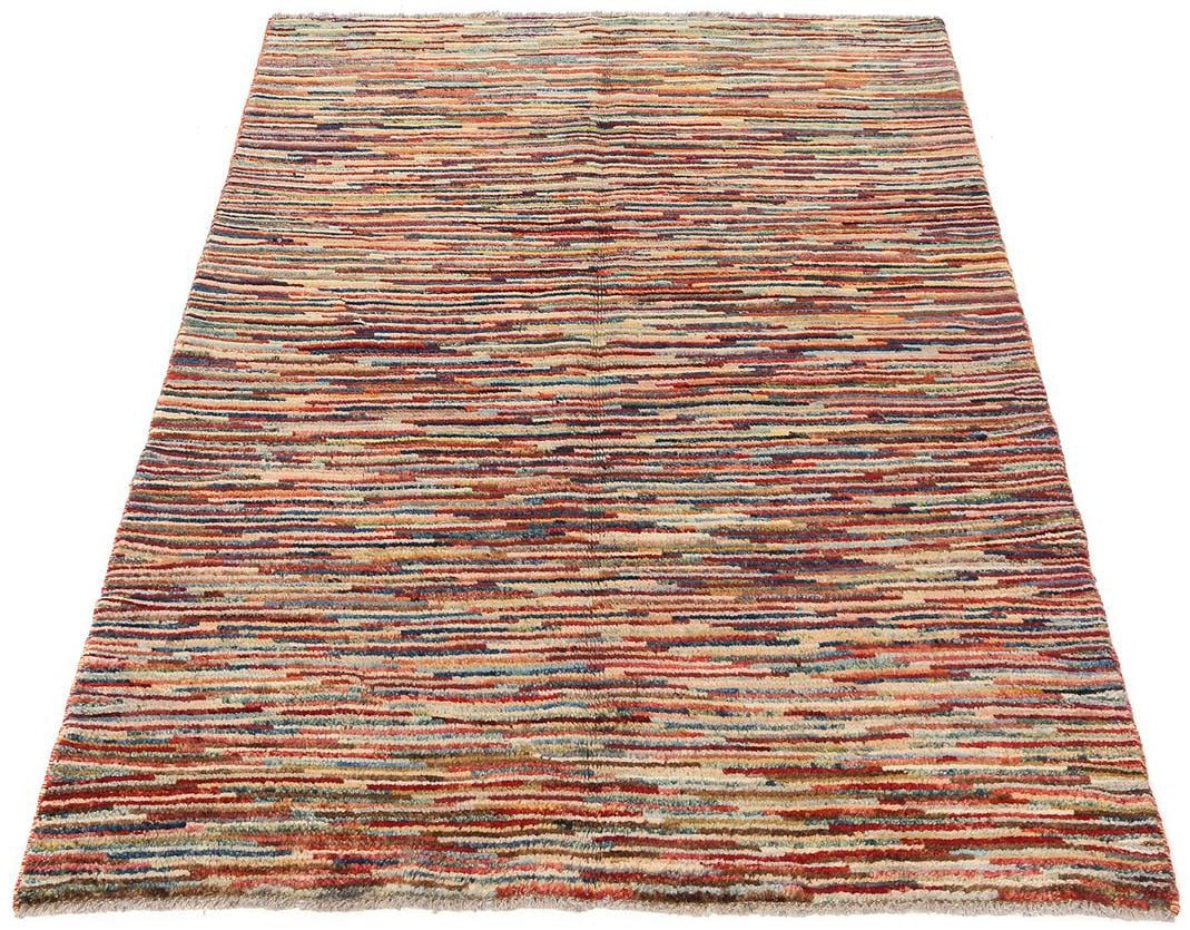 morgenland Wollteppich »Streifen Multicolore 166 x 118 cm«, rechteckig von morgenland