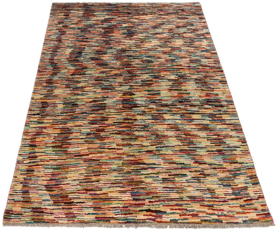 morgenland Wollteppich »Streifen Multicolore 172 x 115 cm«, rechteckig von morgenland