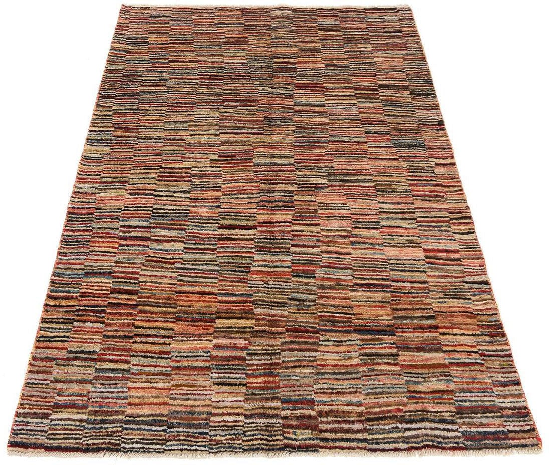 morgenland Wollteppich »Streifen Multicolore 175 x 118 cm«, rechteckig von morgenland