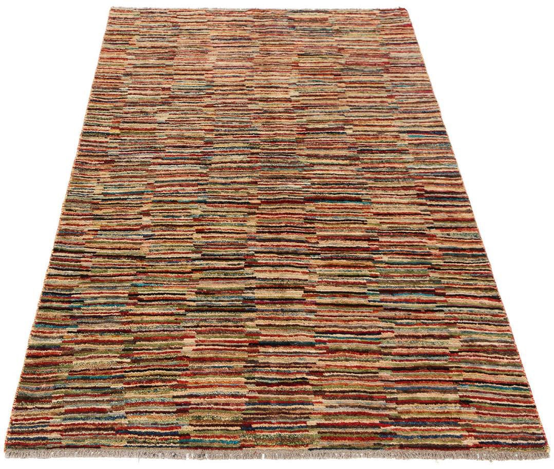 morgenland Wollteppich »Streifen Multicolore 178 x 119 cm«, rechteckig von morgenland