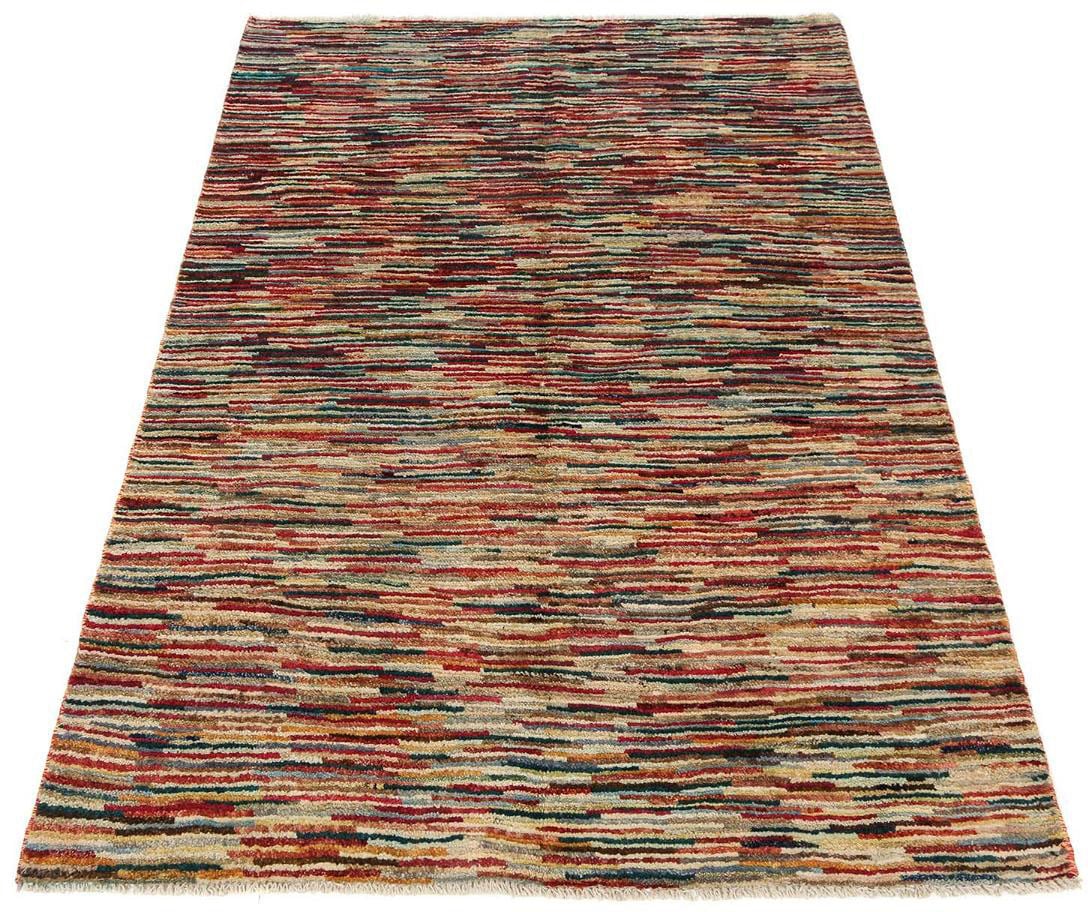 morgenland Wollteppich »Streifen Multicolore 178 x 120 cm«, rechteckig von morgenland