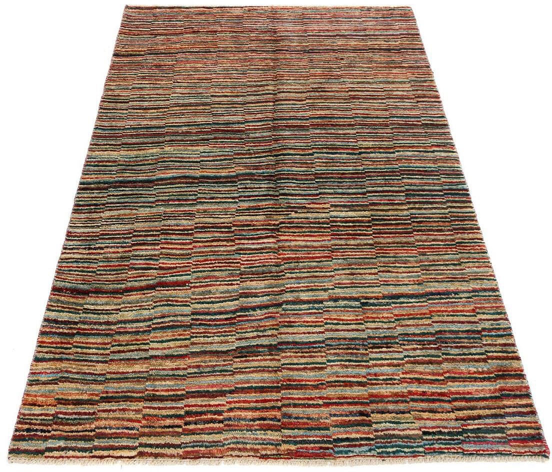 morgenland Wollteppich »Streifen Multicolore 180 x 114 cm«, rechteckig von morgenland
