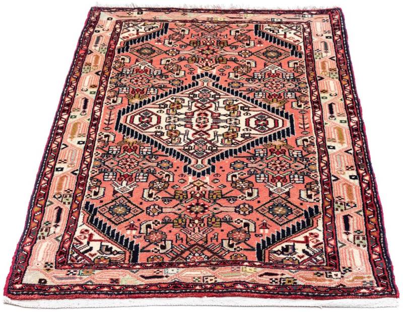 morgenland Wollteppich »Täbriz - 50 Raj Blumenmuster Beige 89 x 64 cm«, rechteckig von morgenland