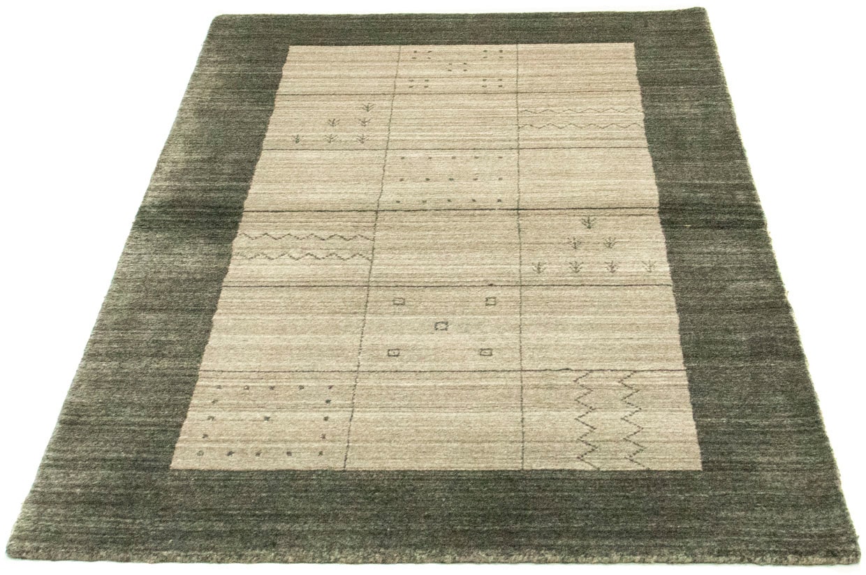 morgenland Wollteppich »Vintage Teppich handgeknüpft grau«, rechteckig von morgenland