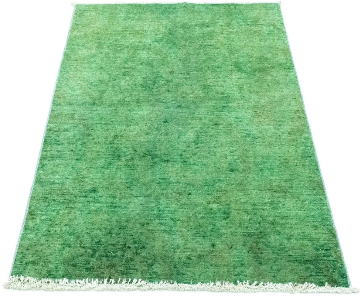 morgenland Wollteppich »Ziegler Teppich handgeknüpft grün«, rechteckig von morgenland