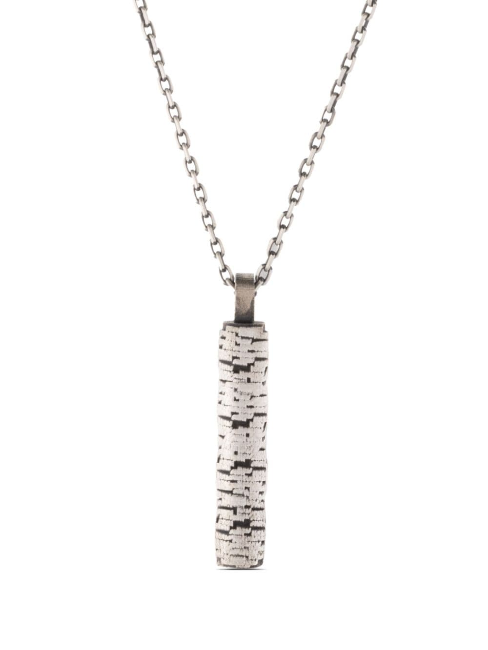 mosais T-022 pendant necklace - Silver von mosais