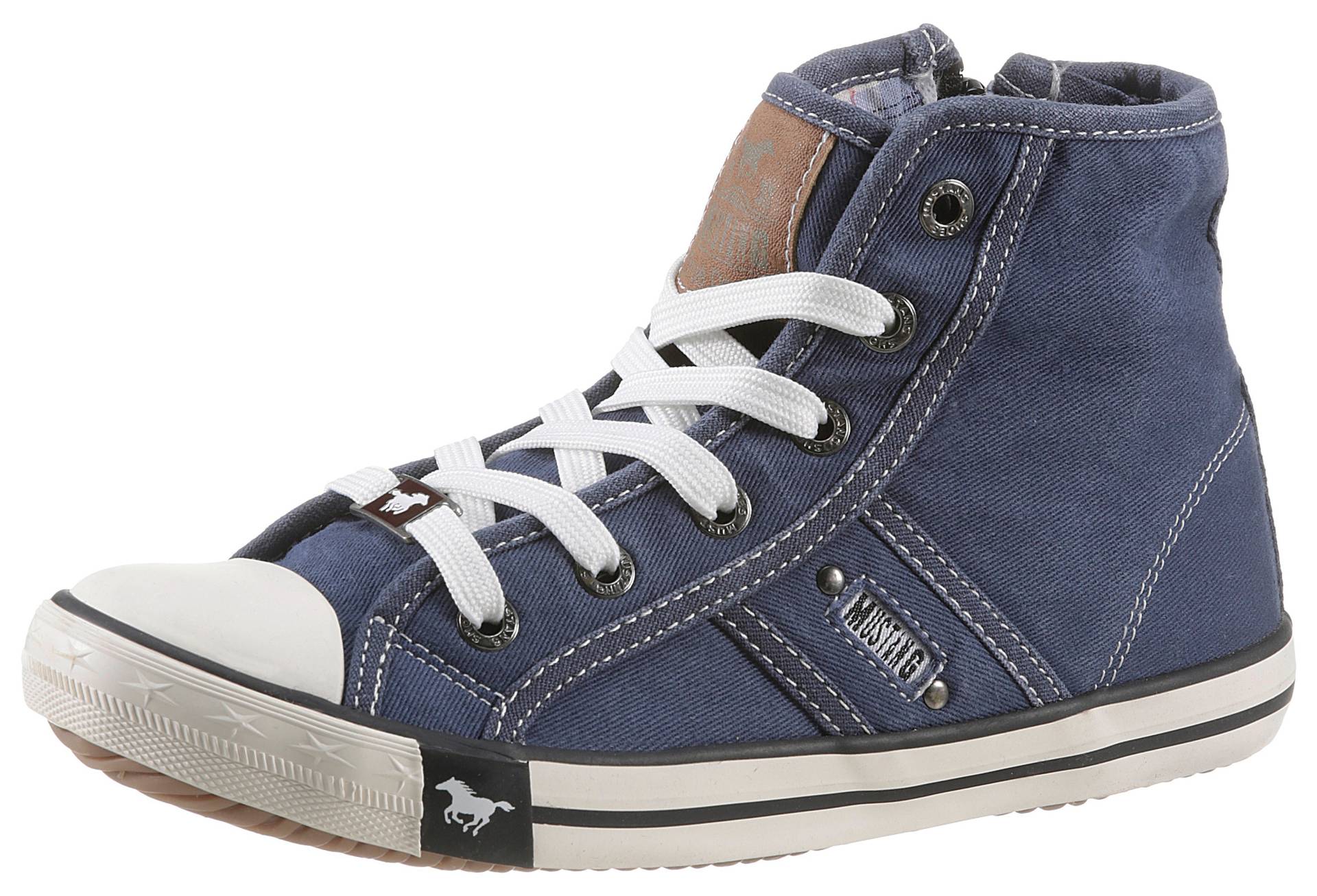 Mustang Shoes Sneaker, in knöchelhohem Look von mustang shoes