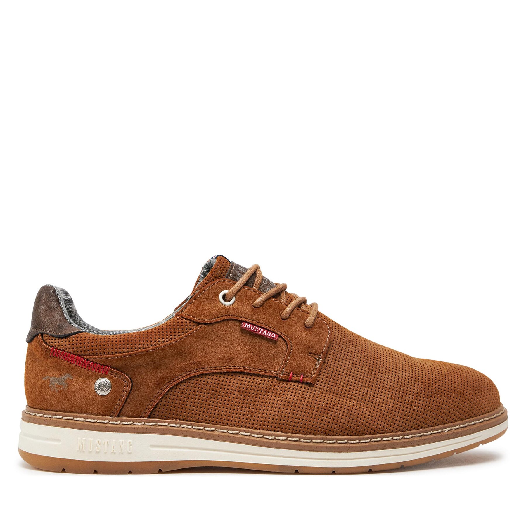 Halbschuhe Mustang 4197301 Cognac 307 von mustang