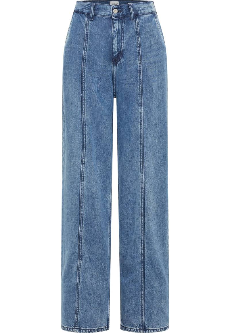 MUSTANG 5-Pocket-Hose »Damen Style Luise Wide Front Seam« von mustang