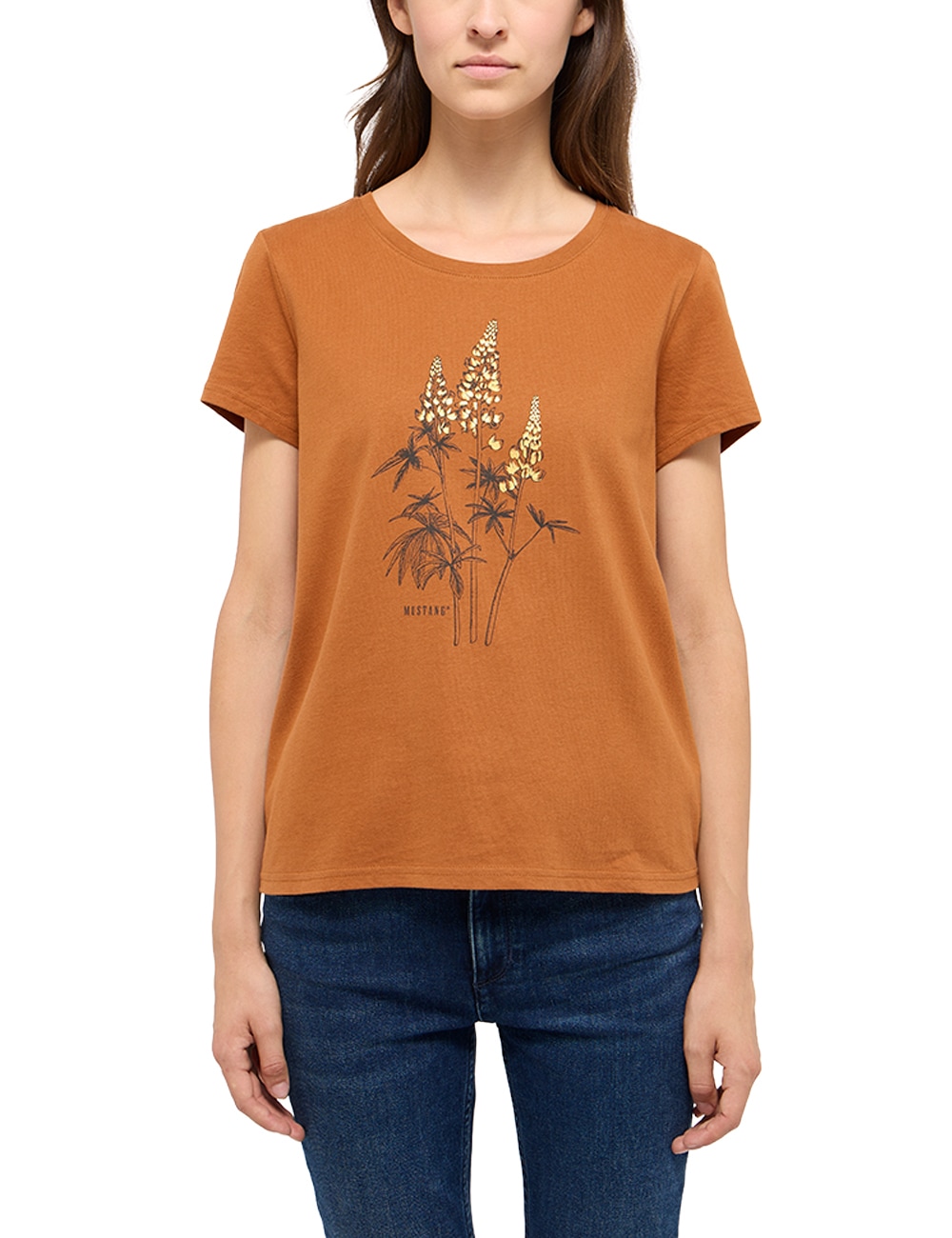MUSTANG Kurzarmshirt »Damen Style Alma« von mustang