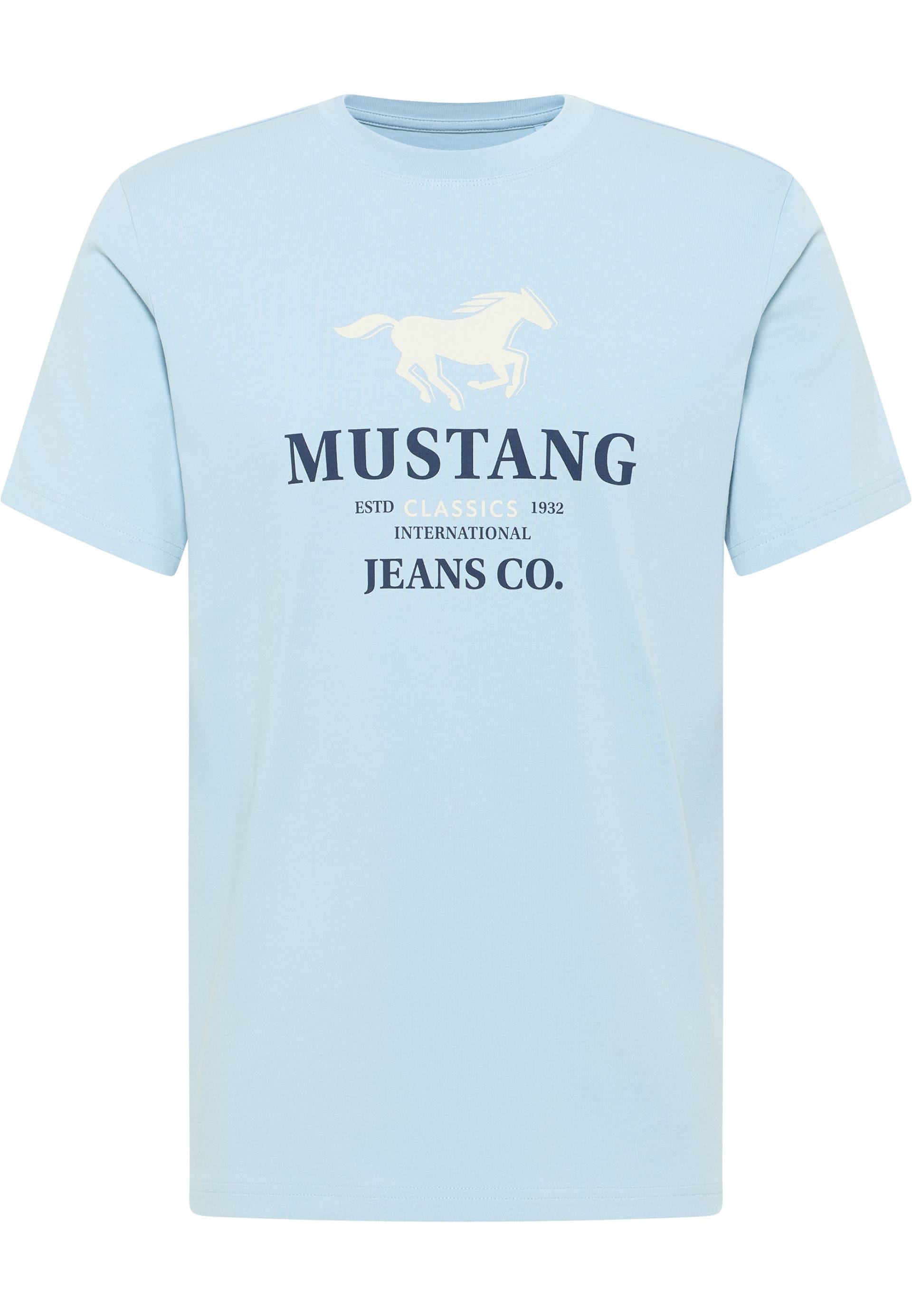 MUSTANG Kurzarmshirt »Print-Shirt« von mustang