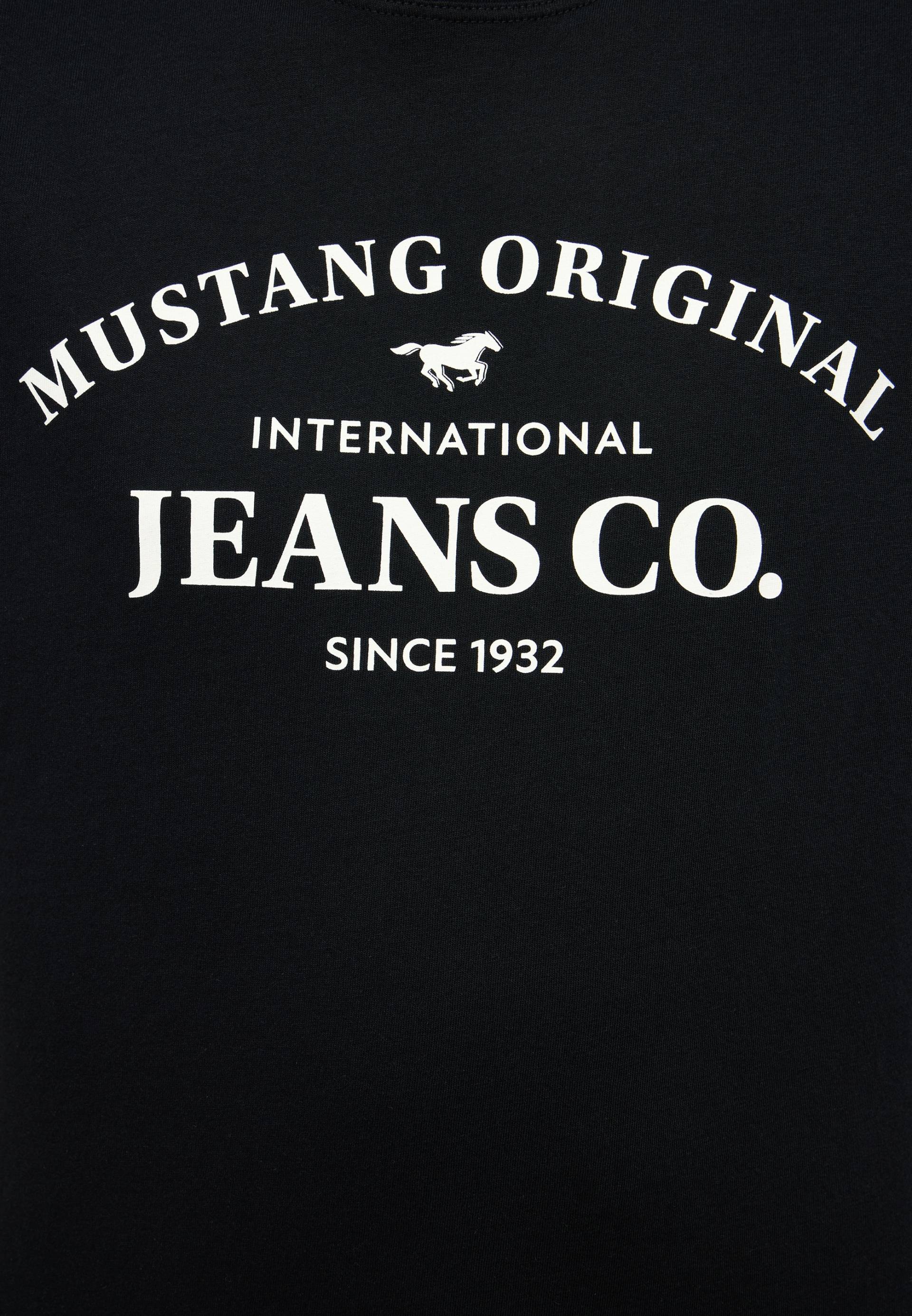 MUSTANG Kurzarmshirt »T-Shirt« von mustang