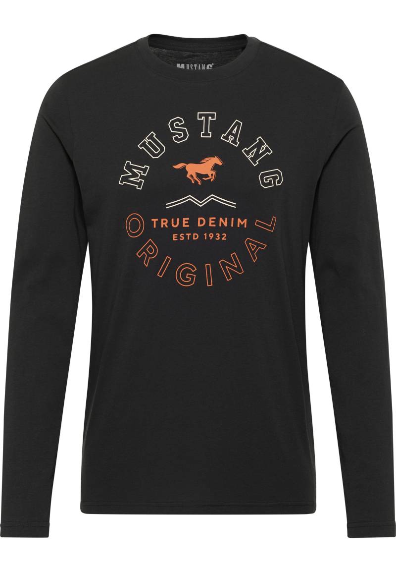 MUSTANG Langarmshirt »Style Adrian C Print« von mustang