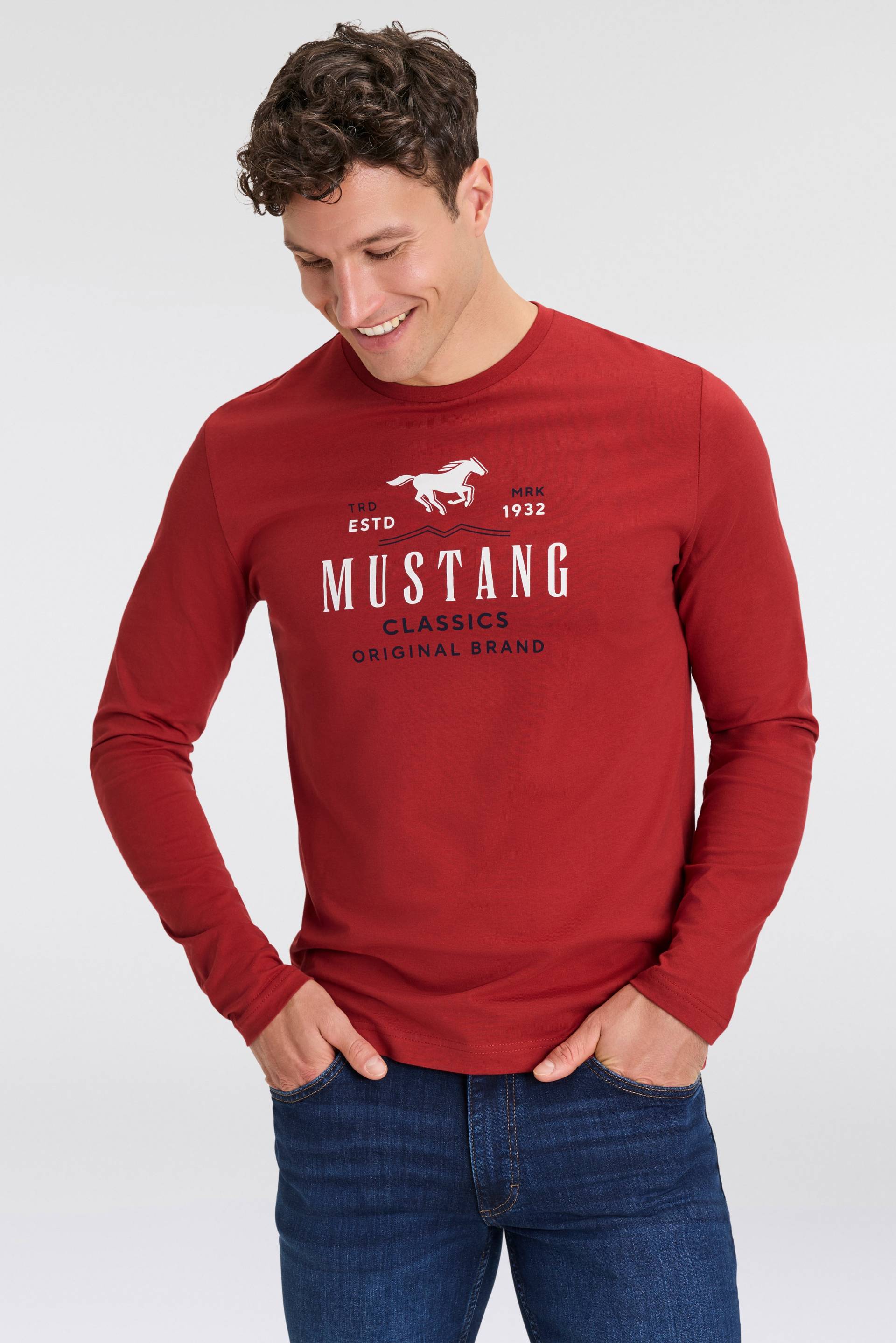 MUSTANG Langarmshirt »Style Adrian« MUSTANG Langarmshirt »Style Adrian« von mustang