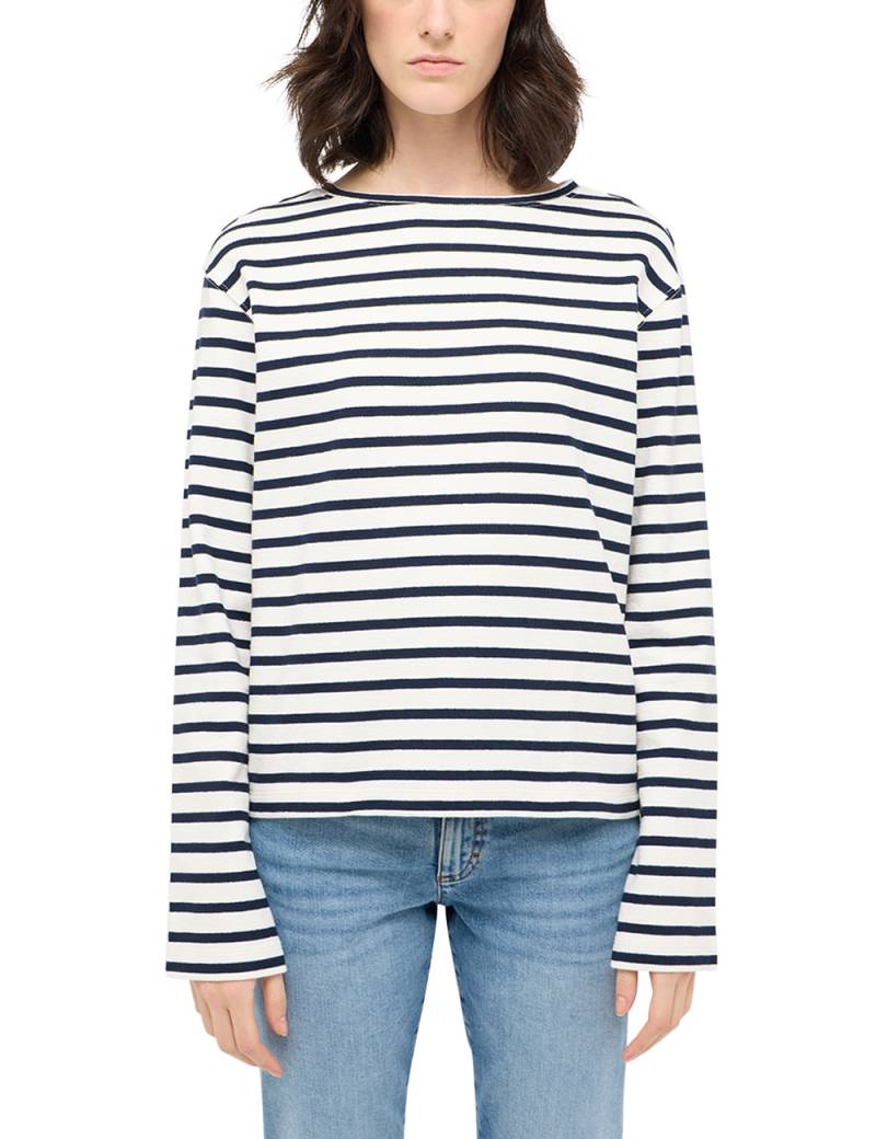 MUSTANG Langarmshirt »Style Sutton«, mit Streifen Muster von mustang