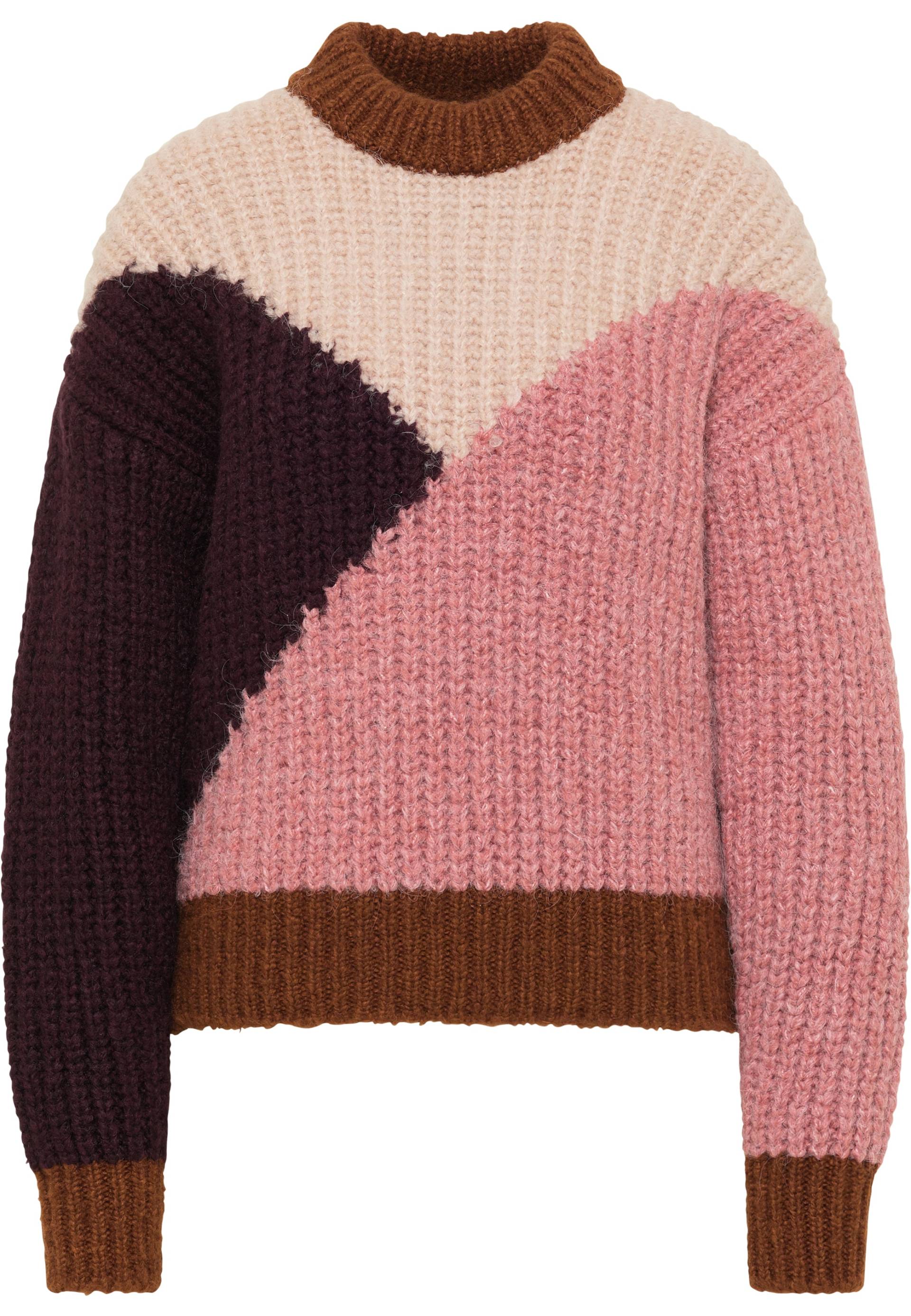 MUSTANG Sweater »Style Carla C Colourblock« von mustang