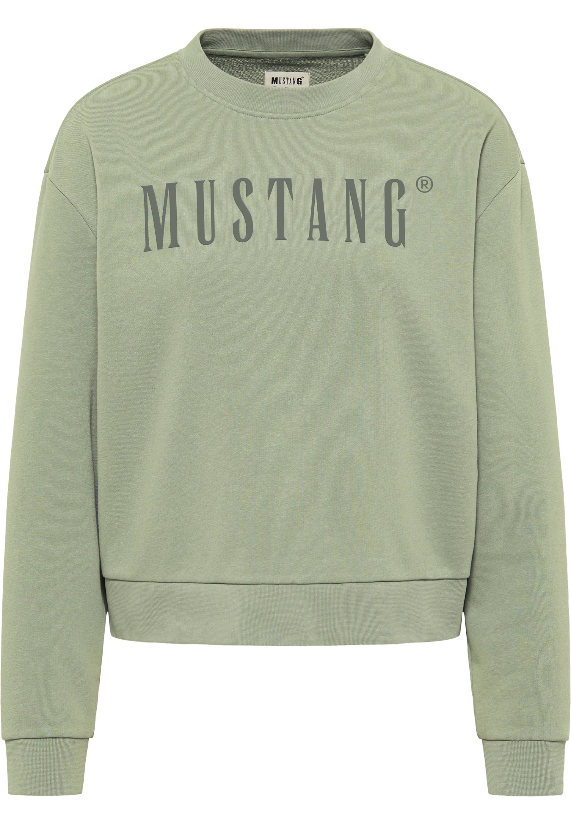 MUSTANG Sweatshirt »Style Bea C Logo Print« von mustang