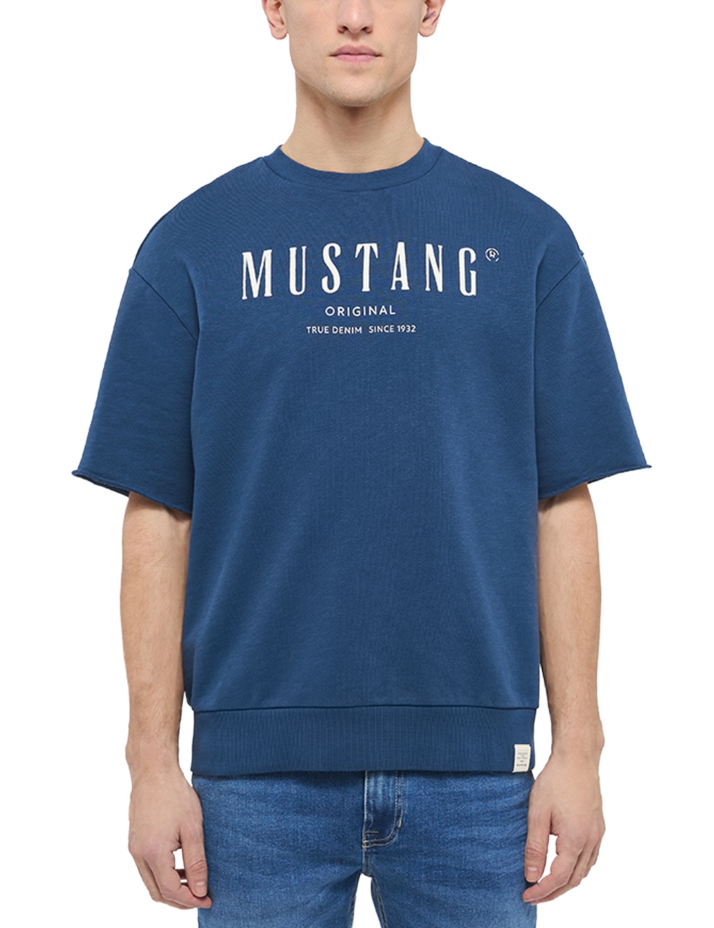 MUSTANG Sweatshirt »Style Ben Crewneck SSleeve« von mustang
