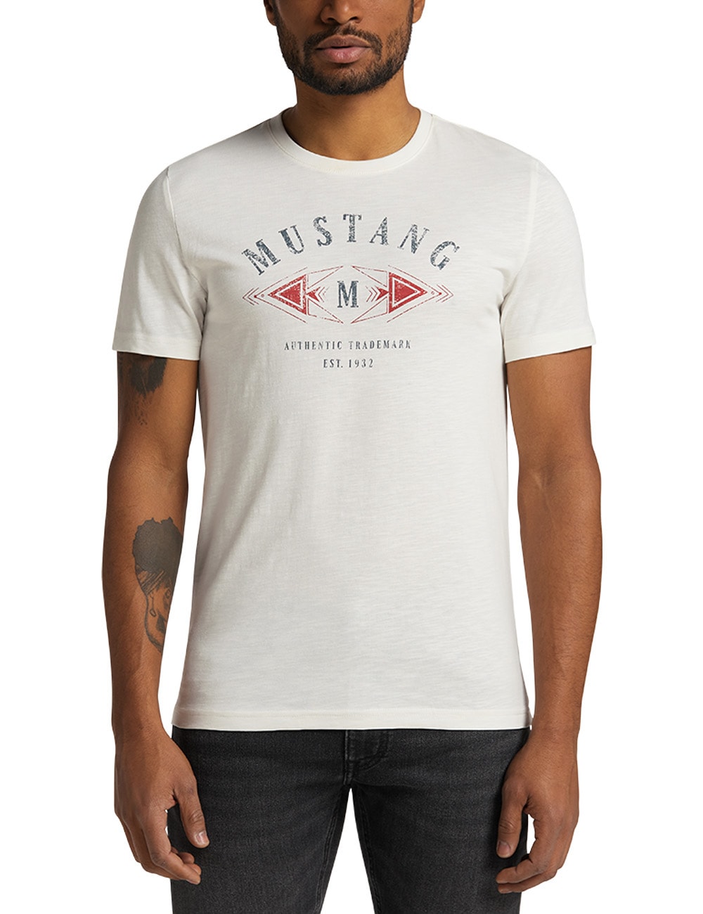 MUSTANG T-Shirt »Aaron C Print« von mustang