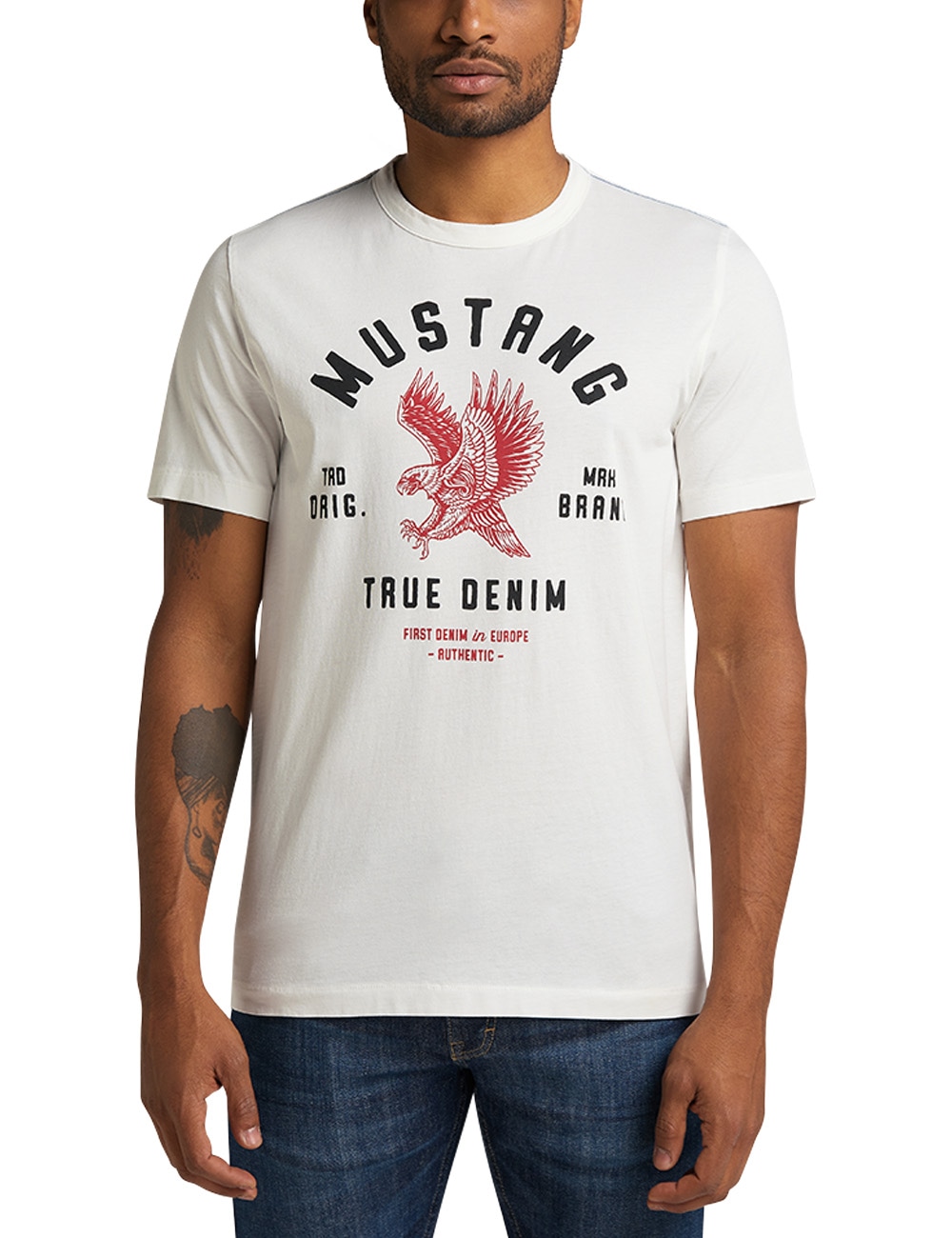 MUSTANG T-Shirt »Alex C Print« von mustang