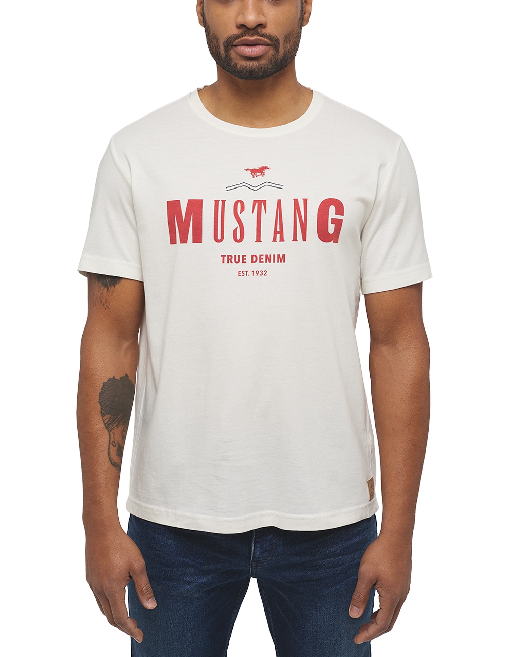 MUSTANG T-Shirt »Alex C Print« von mustang