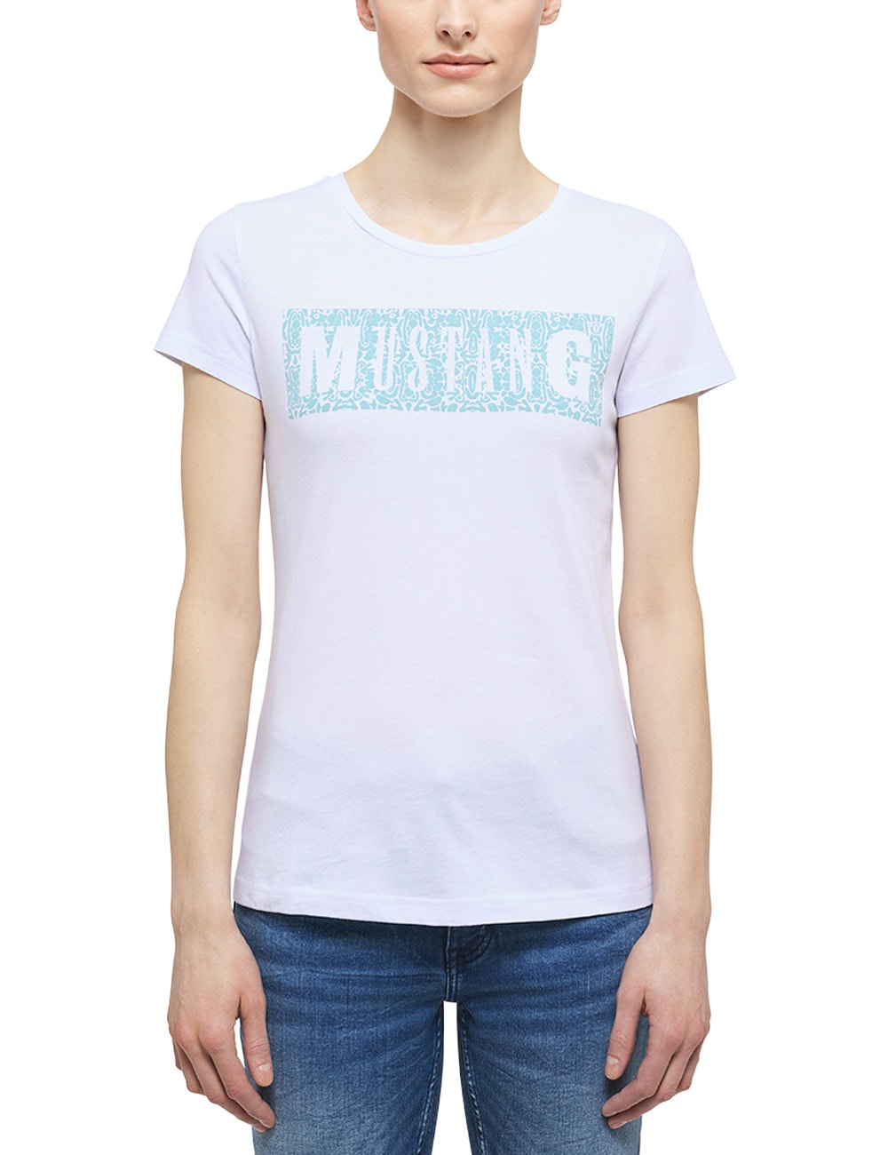 MUSTANG T-Shirt »Alexia C Logo« von mustang