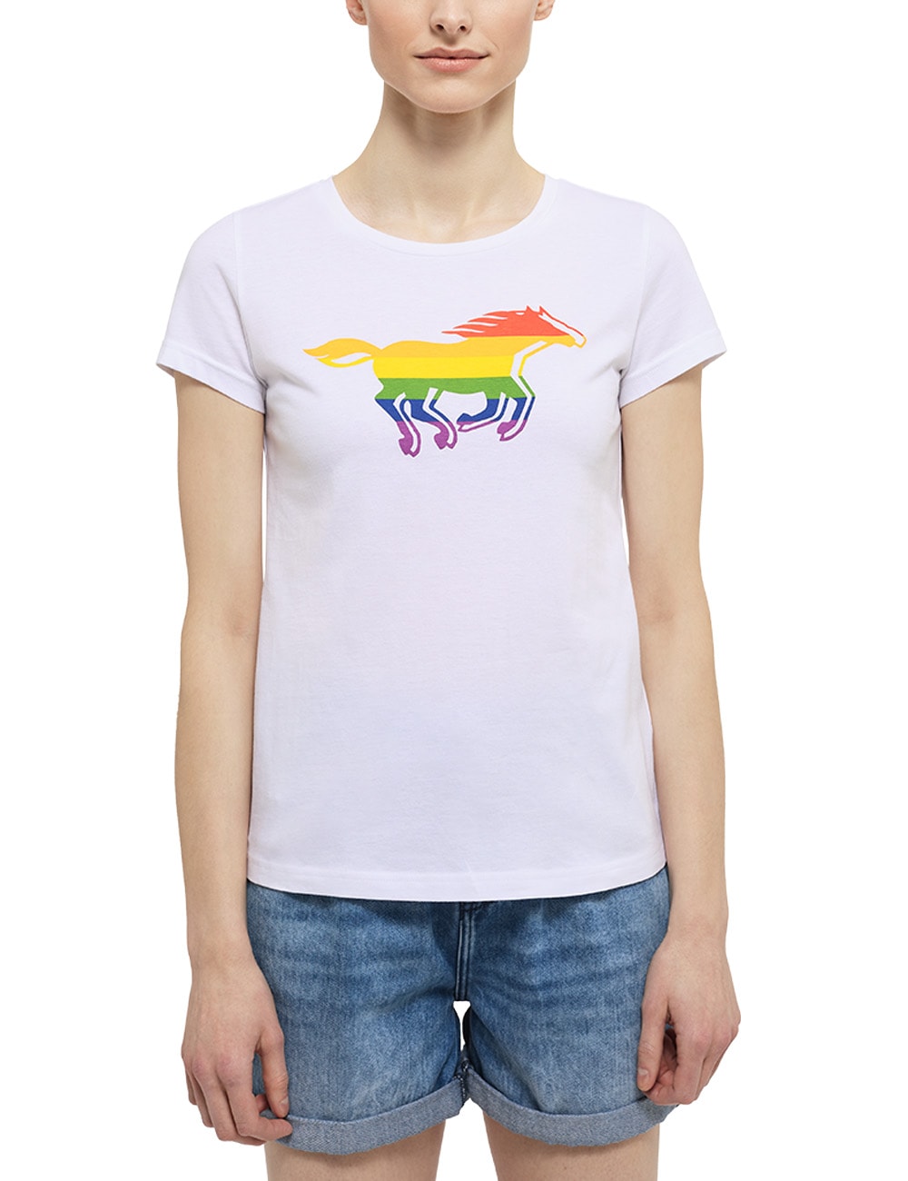 MUSTANG T-Shirt »Alexia C Pride« von mustang