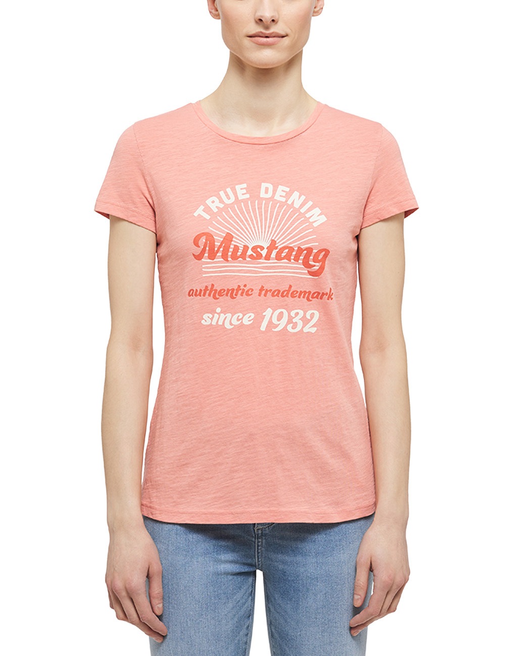 MUSTANG Kurzarmshirt »Style Alexia C Print« von mustang