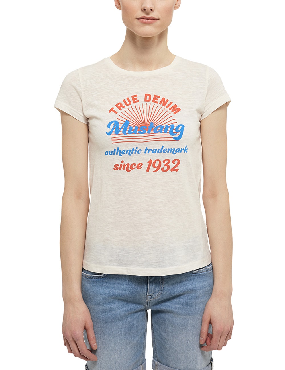 MUSTANG Kurzarmshirt »Style Alexia C Print« von mustang