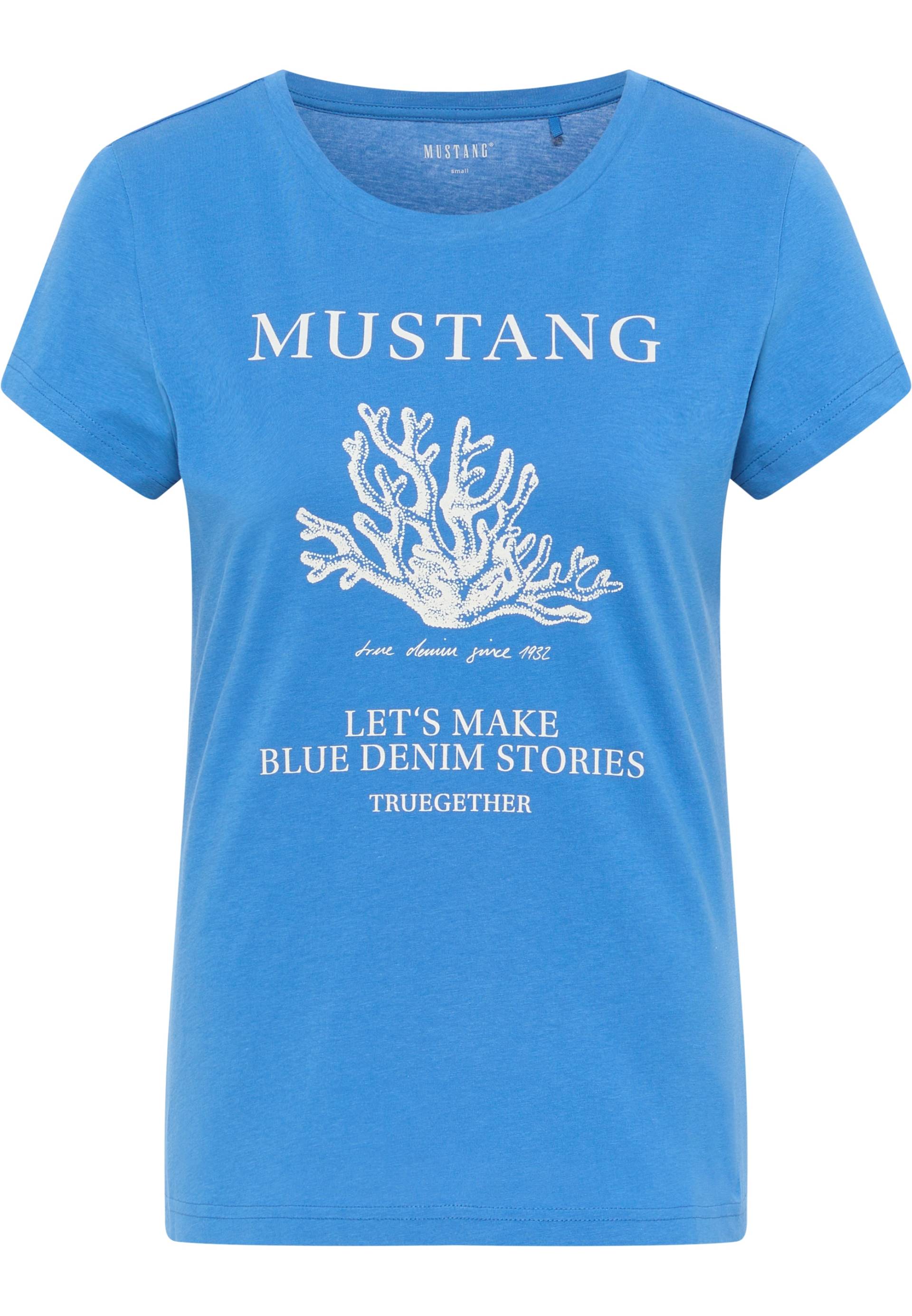 MUSTANG Kurzarmshirt »Print-Shirt« von mustang