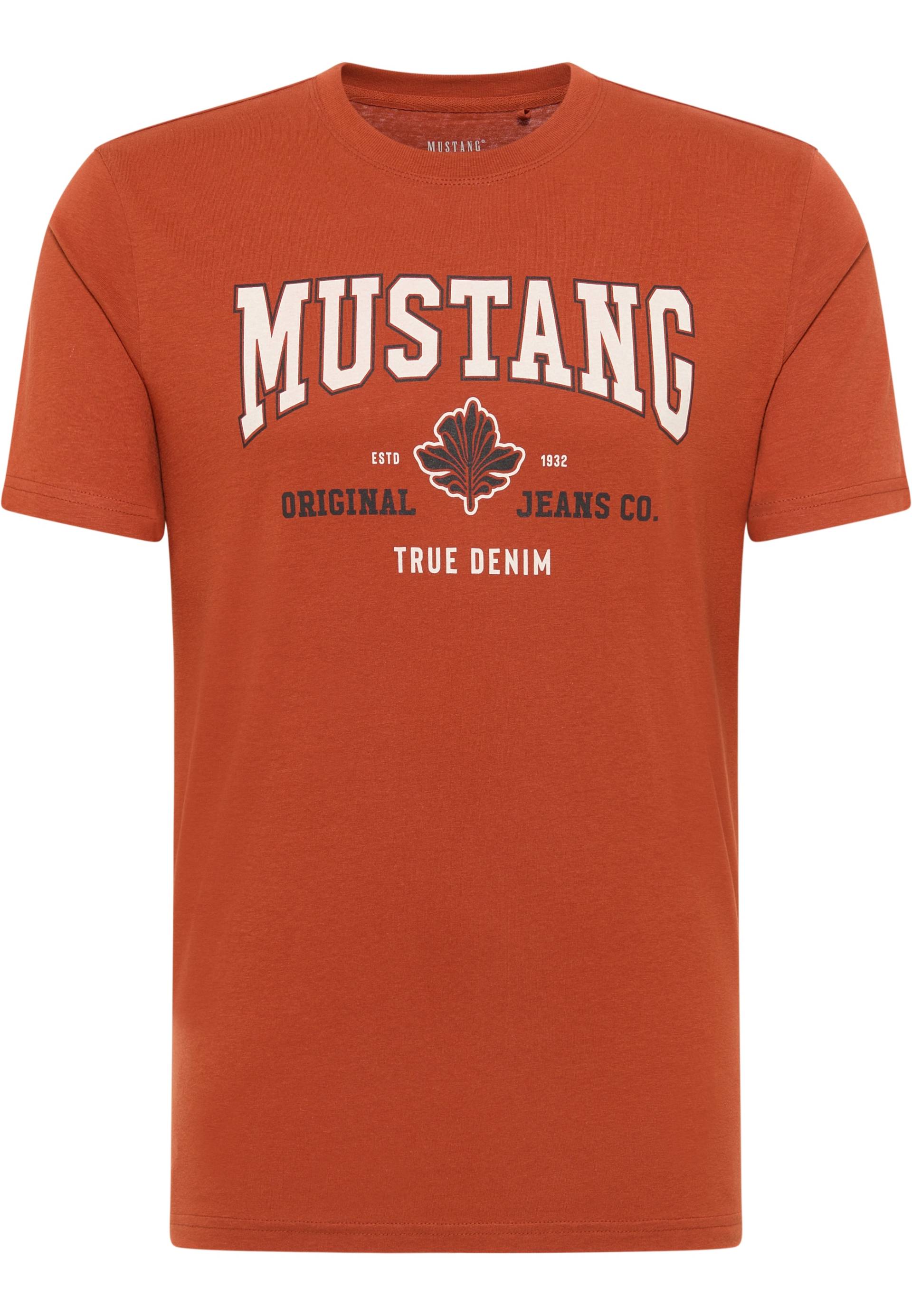 MUSTANG Kurzarmshirt »Print-Shirt« von mustang