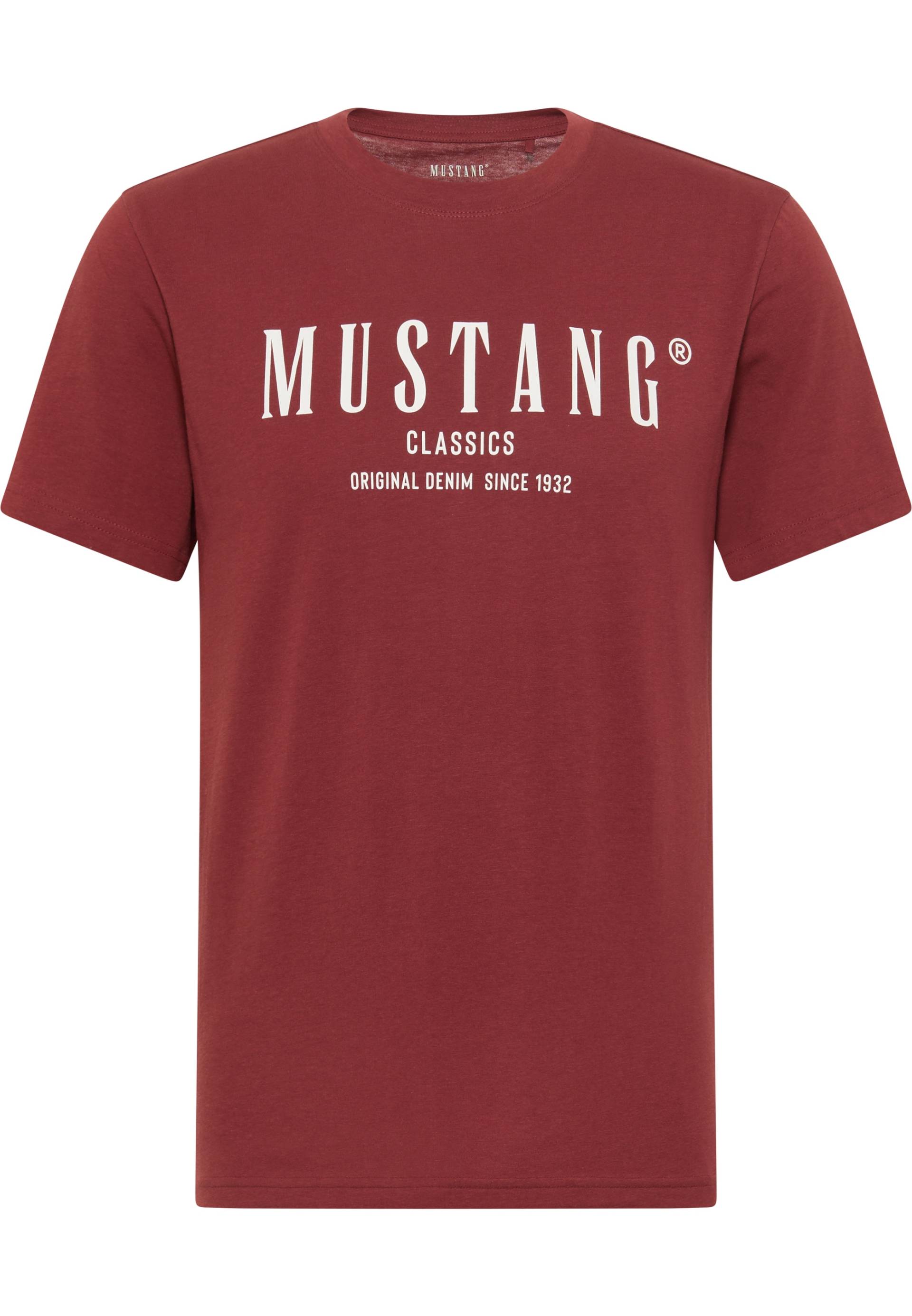 MUSTANG Kurzarmshirt »Print-Shirt« von mustang