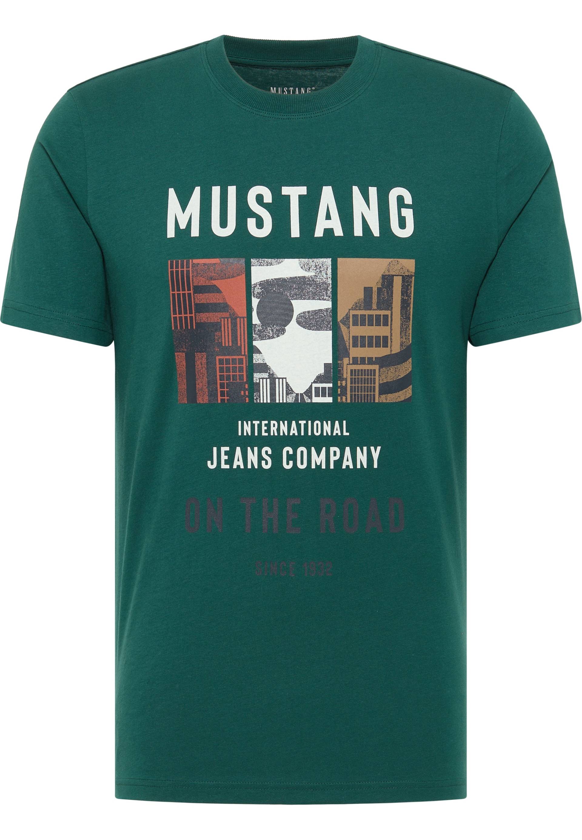 MUSTANG Kurzarmshirt »Print-Shirt« von mustang