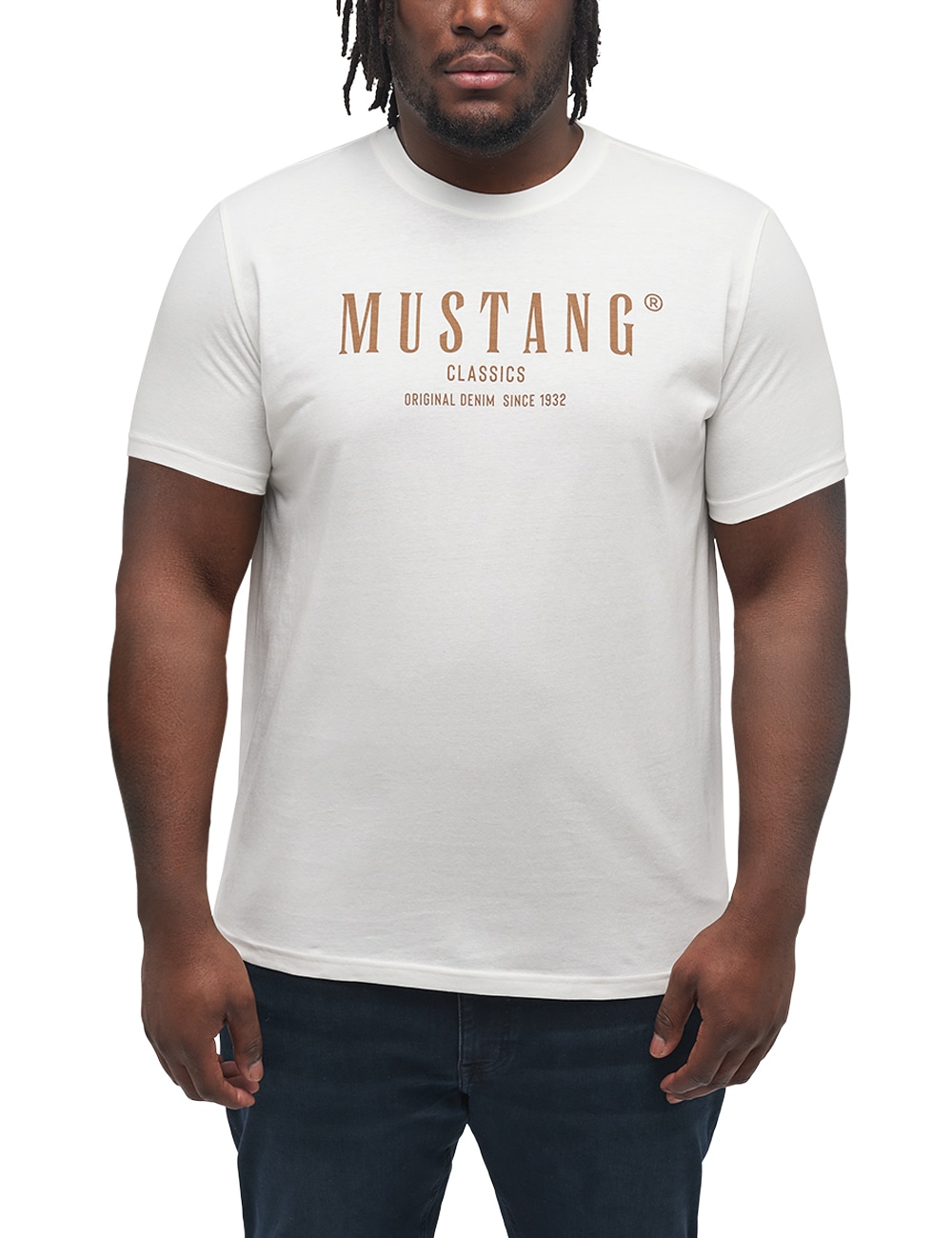 MUSTANG Kurzarmshirt »Print-Shirt« von mustang