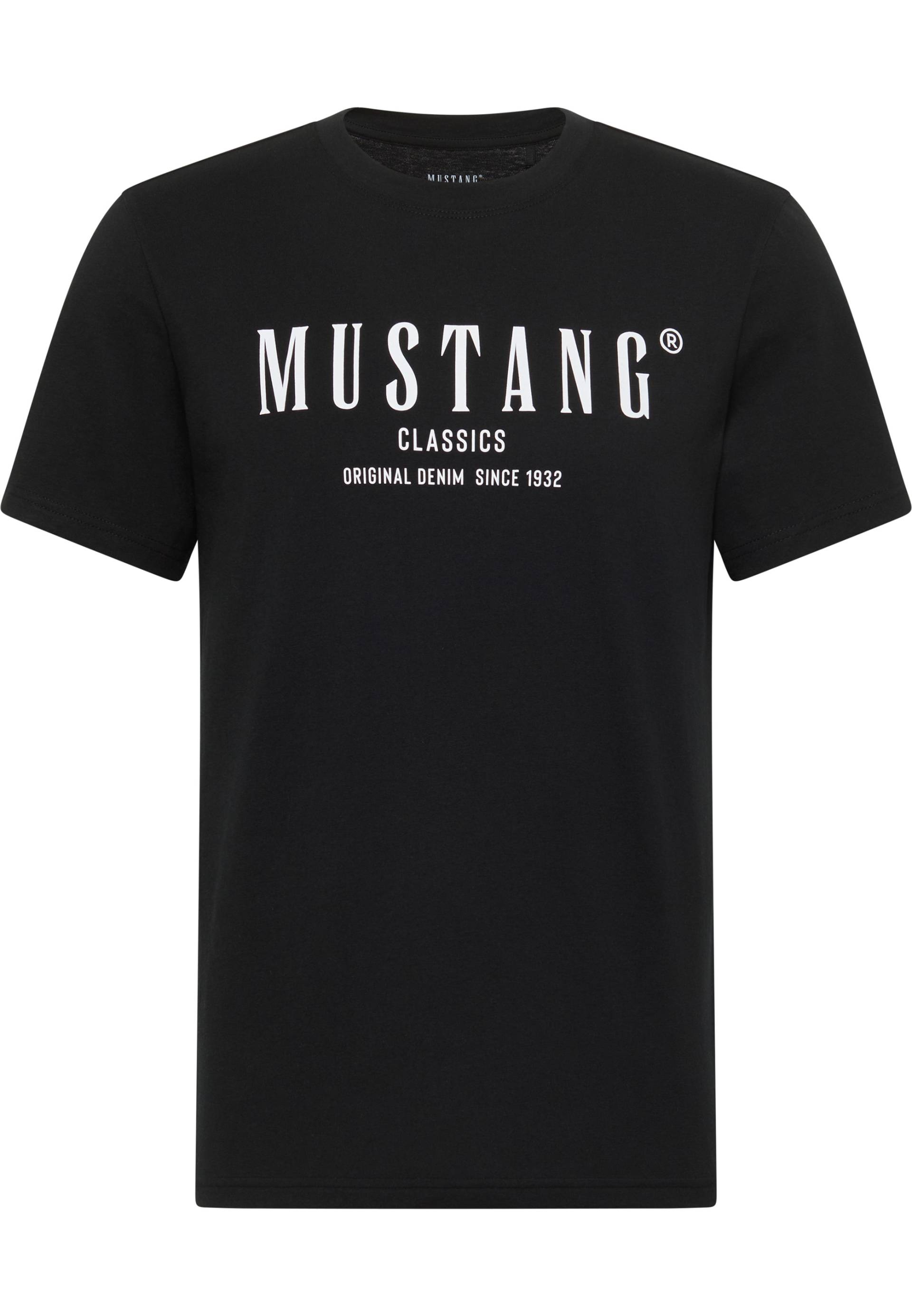 MUSTANG Kurzarmshirt »Print-Shirt« von mustang