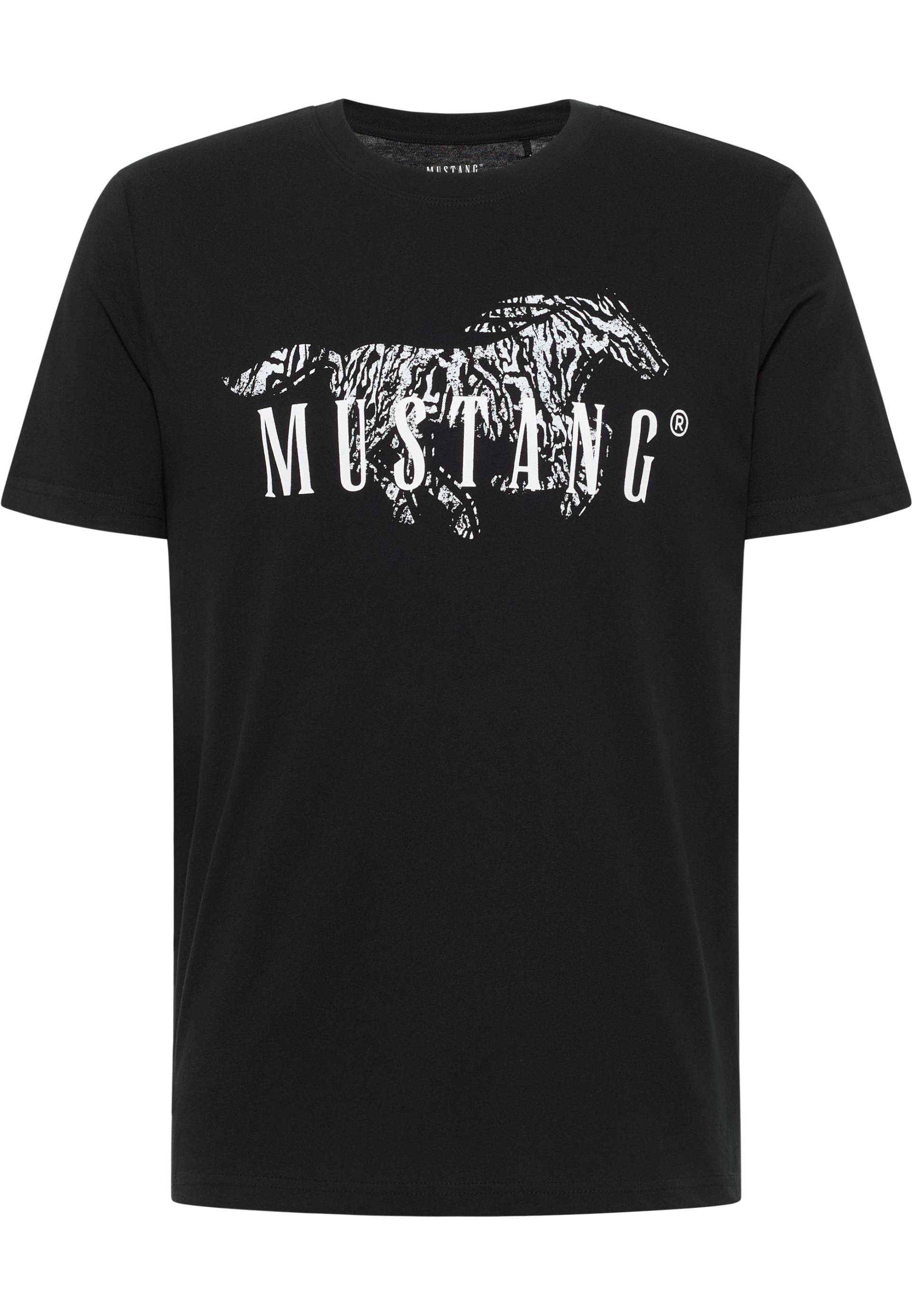 MUSTANG Kurzarmshirt »Print-Shirt« von mustang