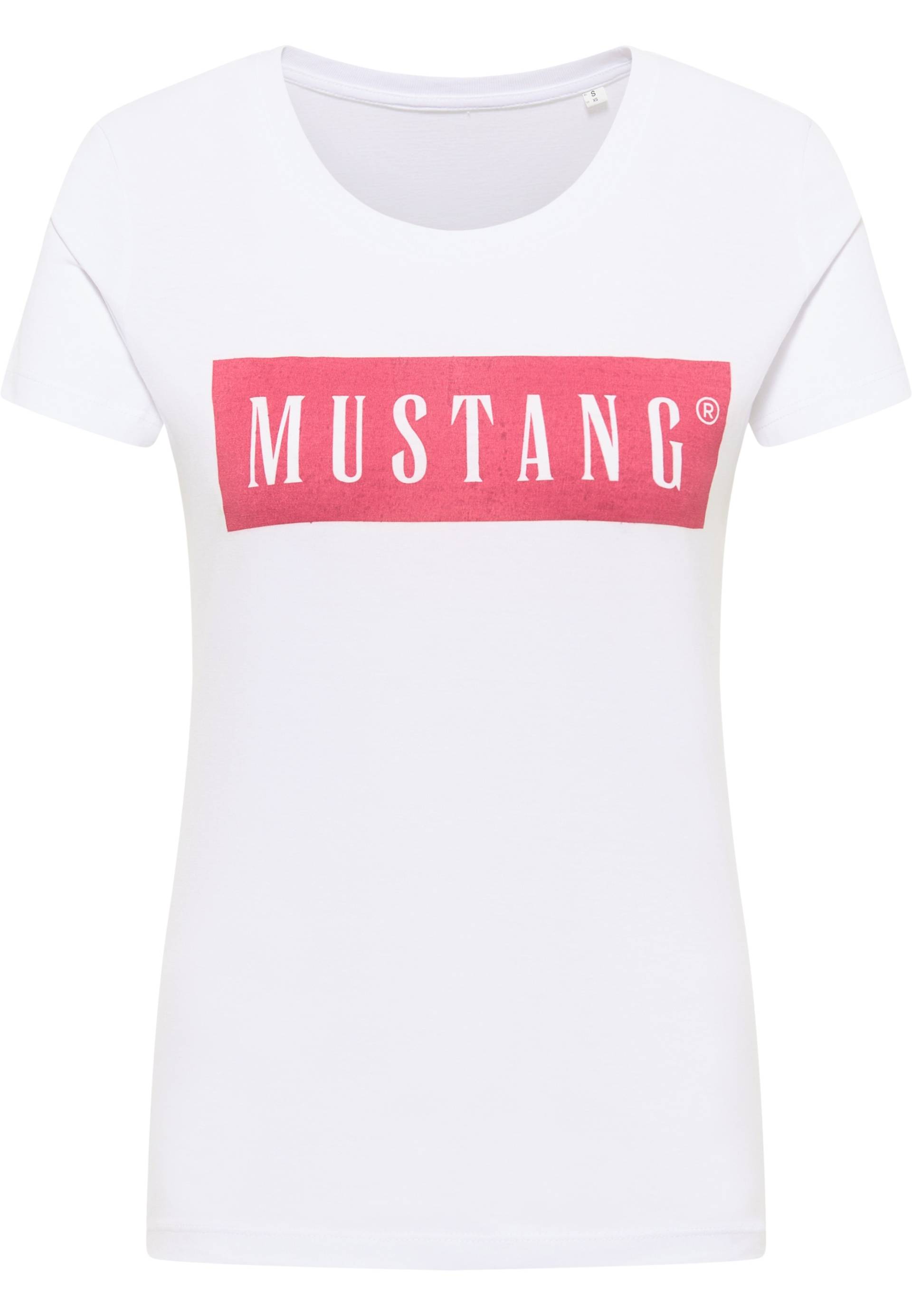 MUSTANG Kurzarmshirt »Print-Shirt« von mustang