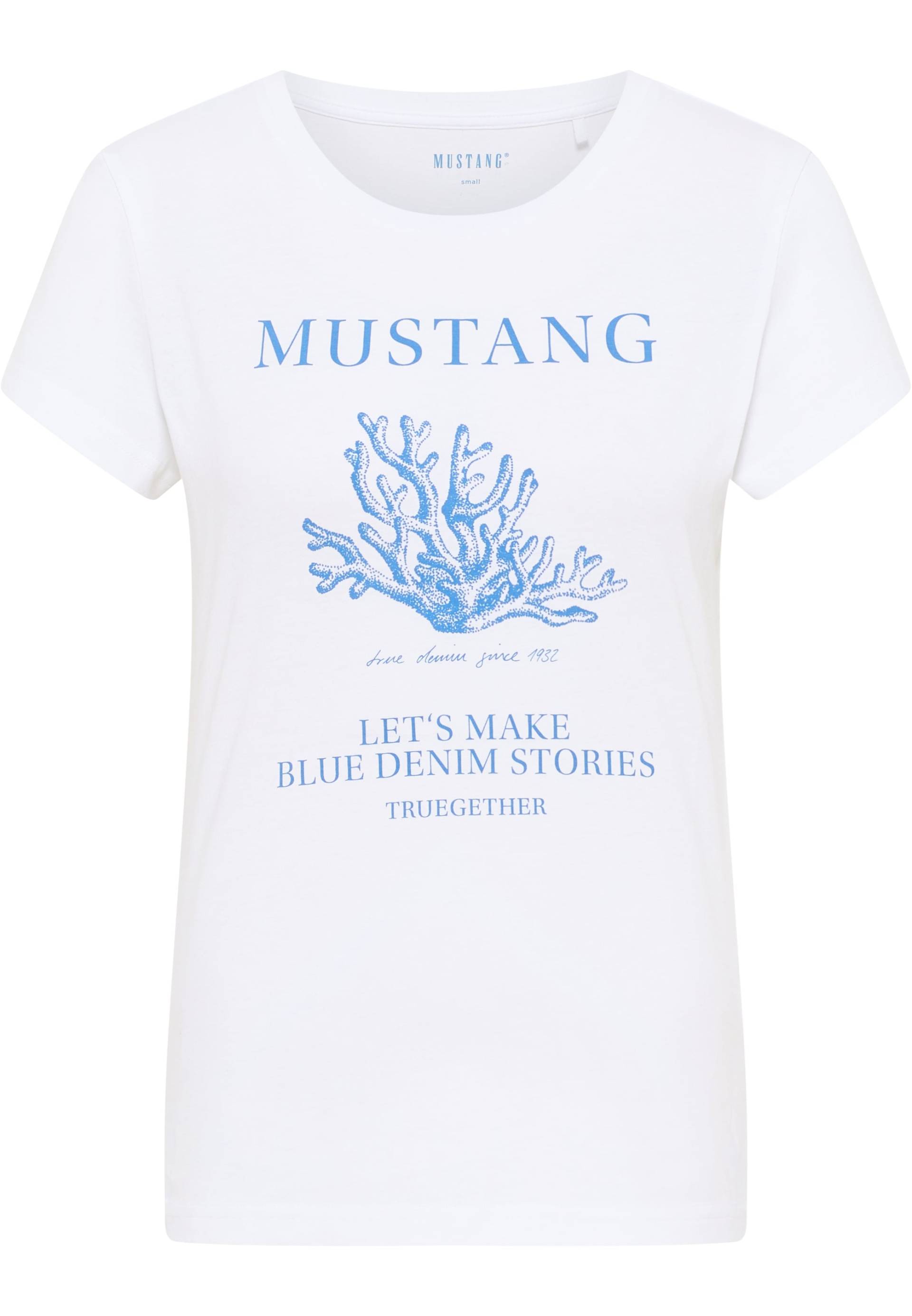 MUSTANG Kurzarmshirt »Print-Shirt« von mustang