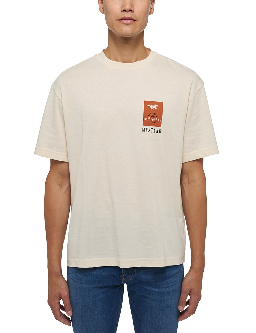 MUSTANG T-Shirt »Style Aidan C Print« von mustang